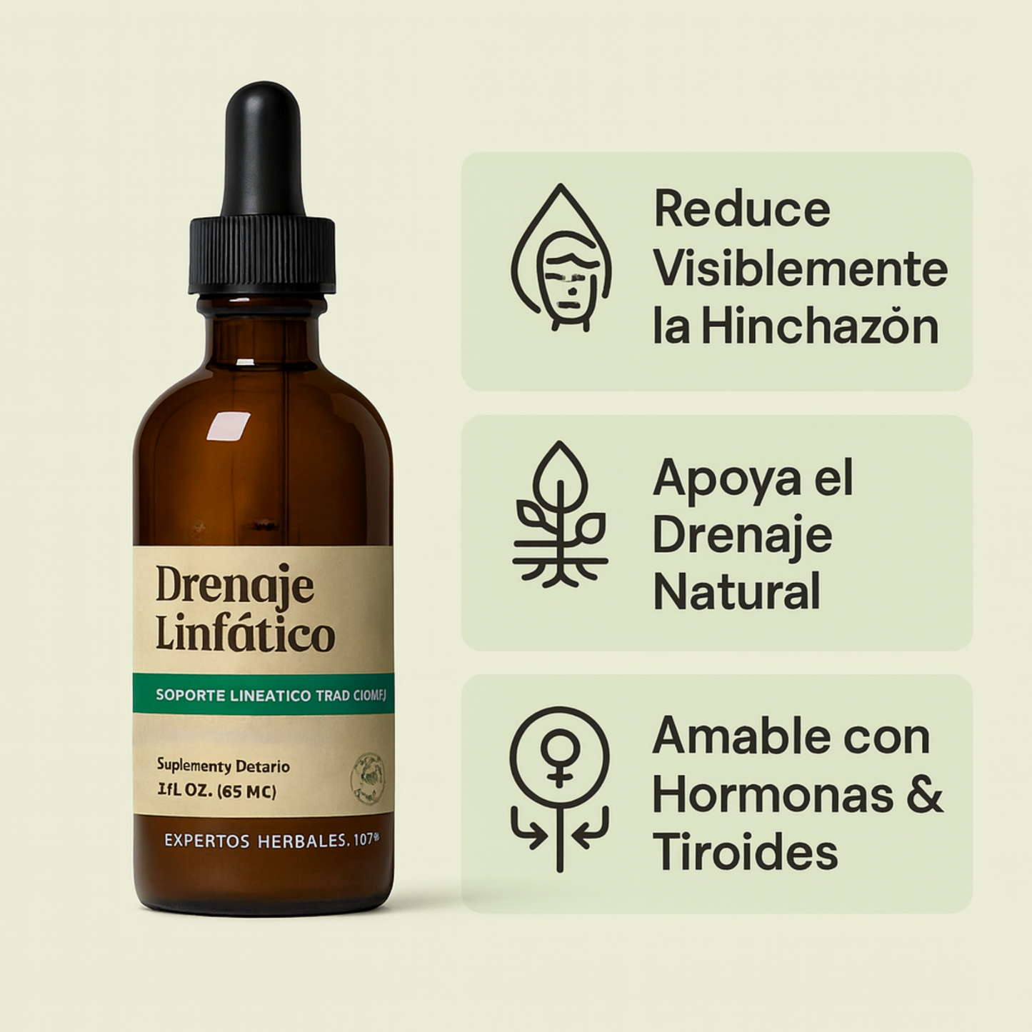Nature™ | Drena Naturalmente la Hinchazón del Rostro, Abdomen y Piernas