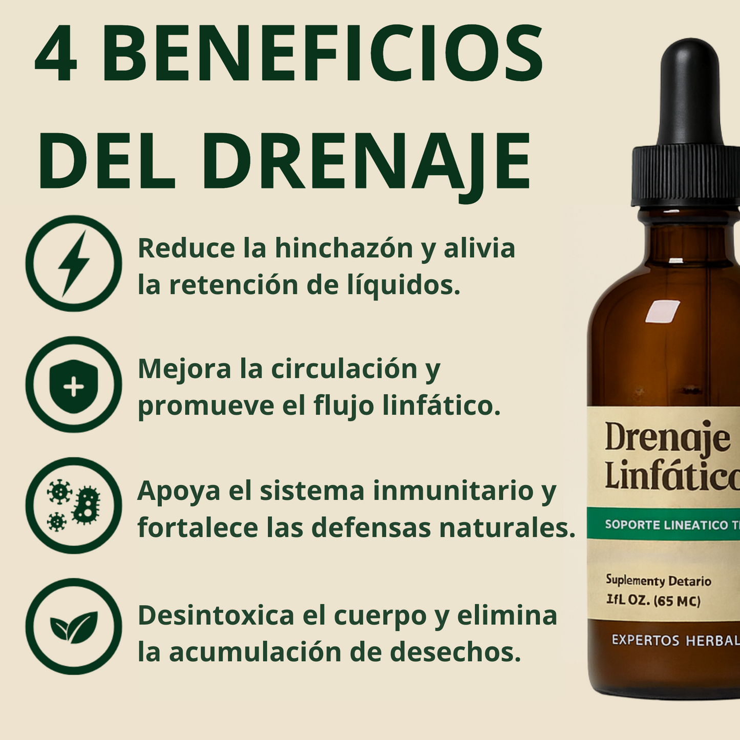 Nature™ | Drena Naturalmente la Hinchazón del Rostro, Abdomen y Piernas