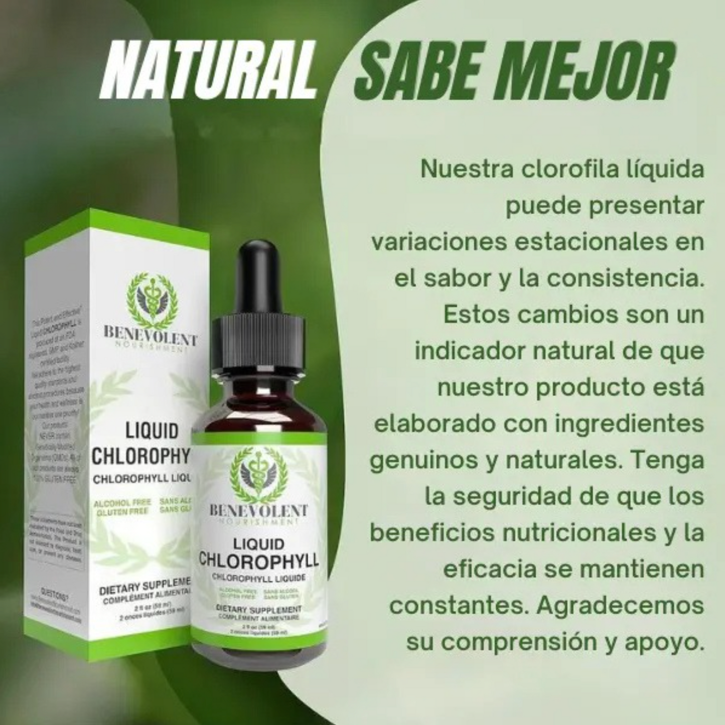 Clorofila Liquida en Gotas + Envio Gratis