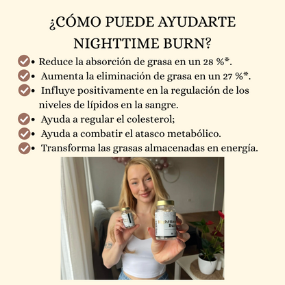 Nighttime Burn®⎮Quemador de grasa nocturno.