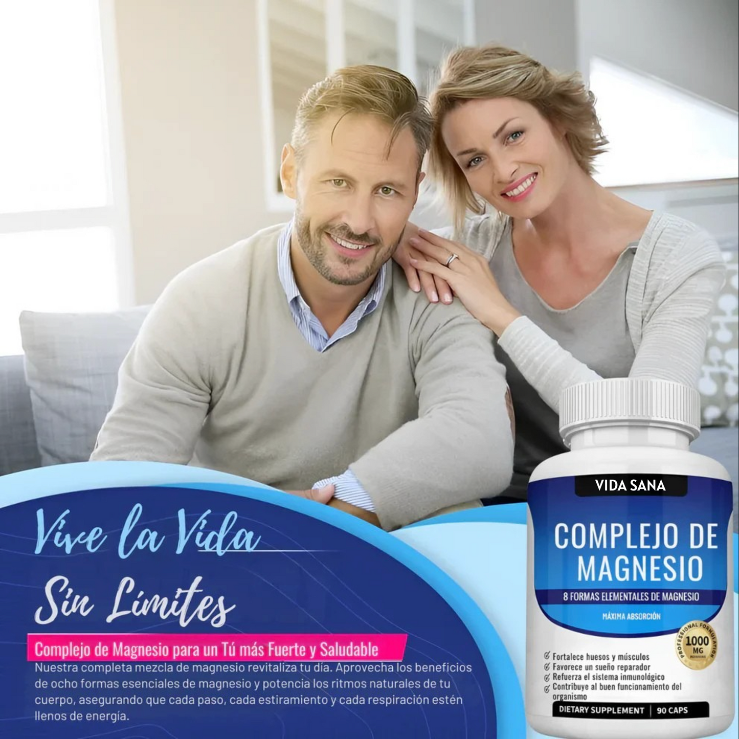 Complejo de Magnesio | Decile chau al hinchazón y a la falta de energía