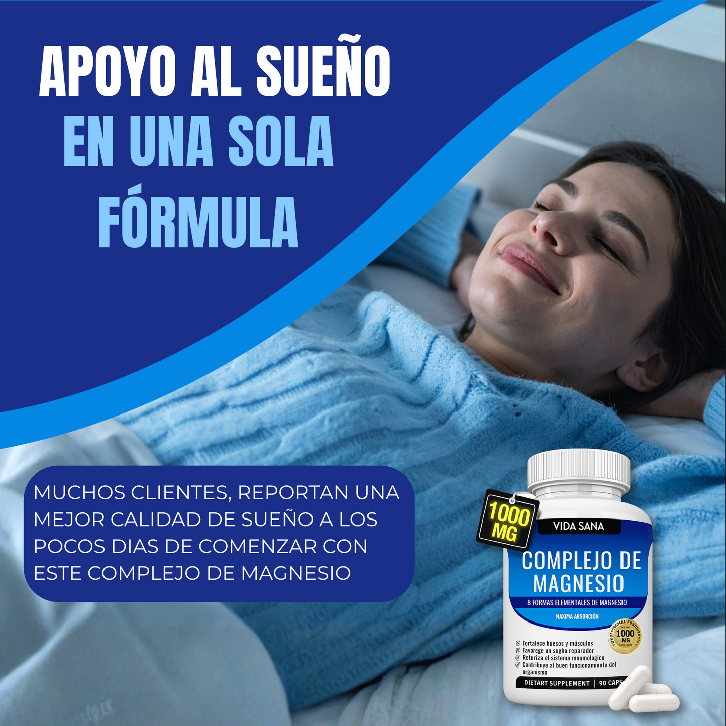 Complejo de Magnesio | Decile chau al hinchazón y a la falta de energía